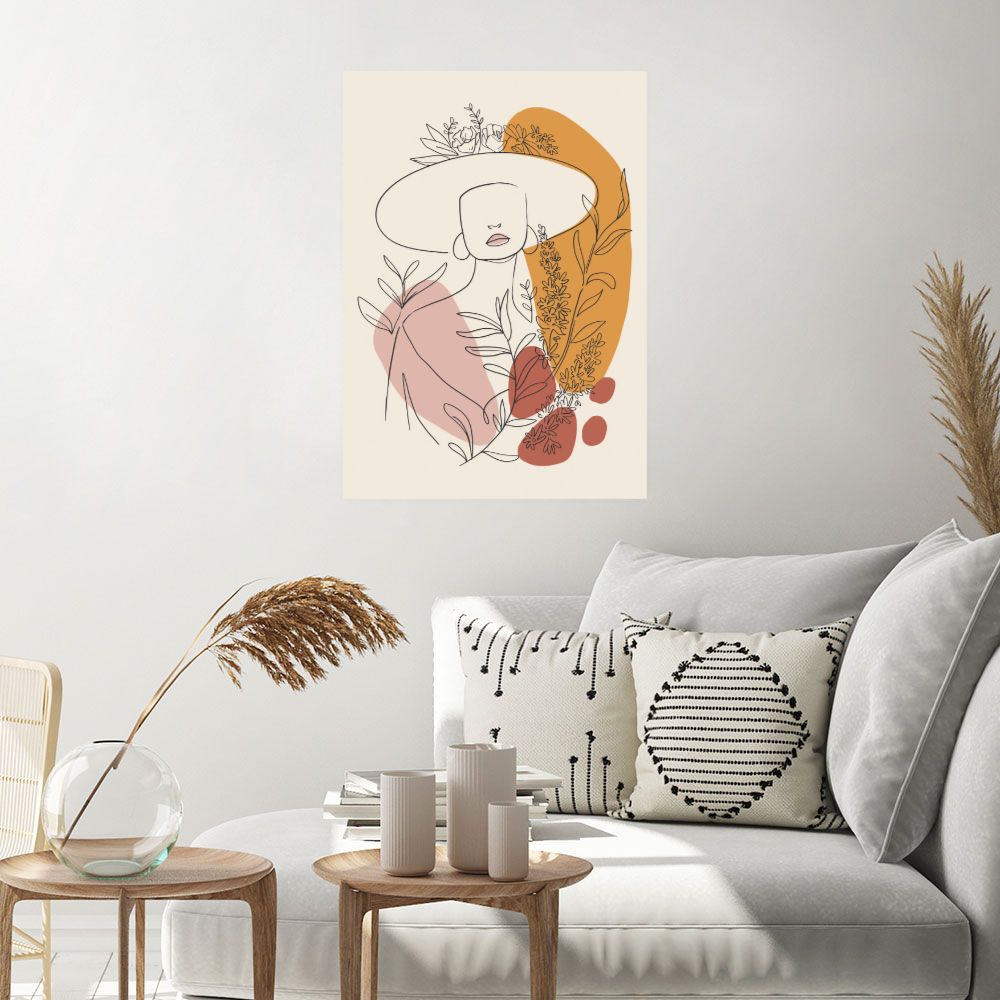 Affiche Élégance florale