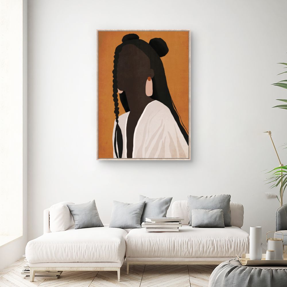 Tableau Silhouette élégante