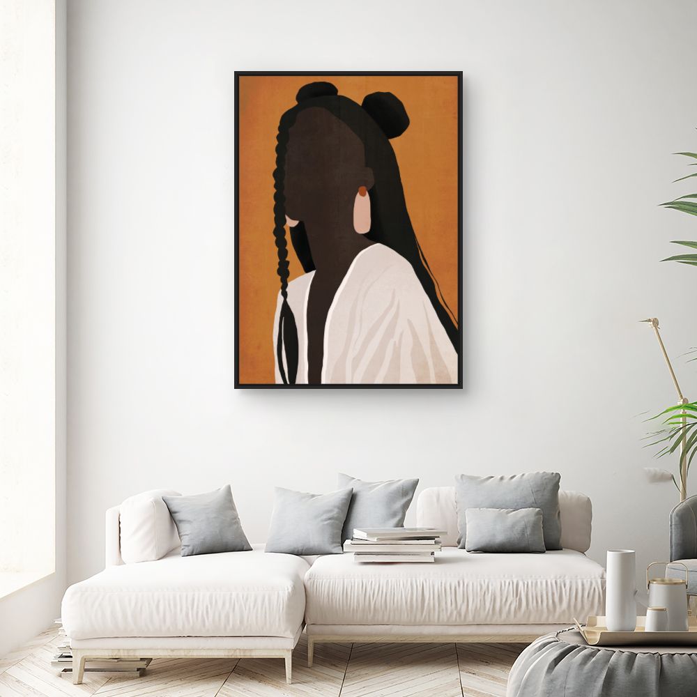 Tableau Silhouette élégante