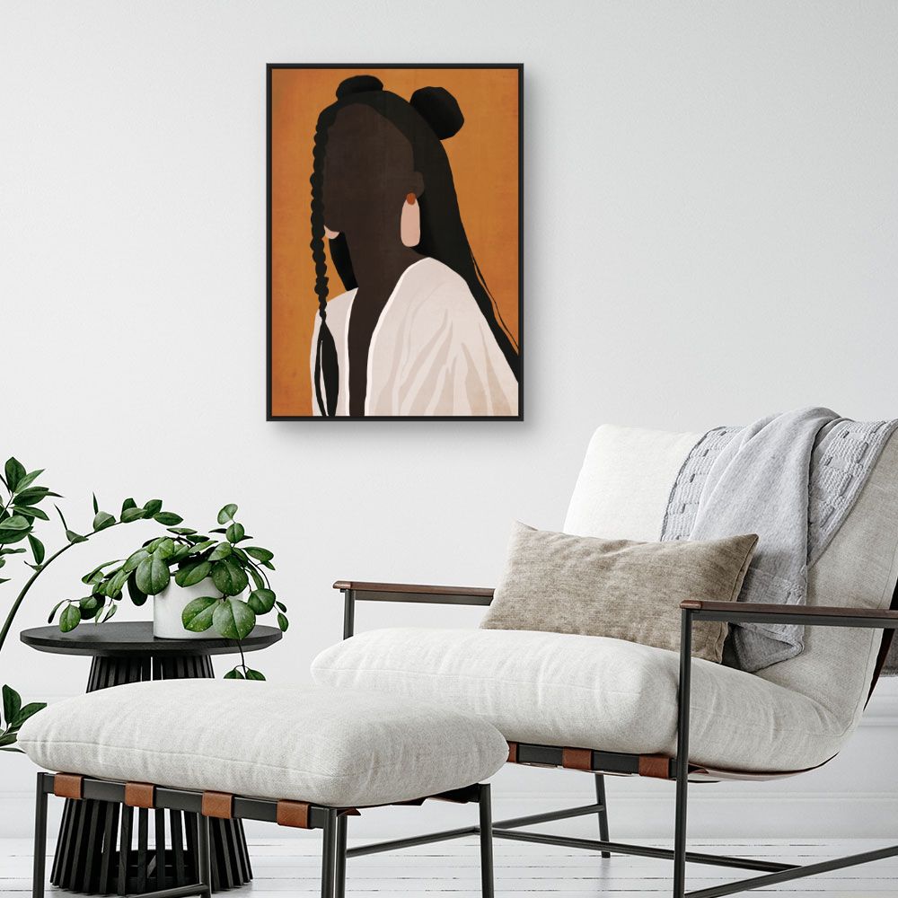 Tableau Silhouette élégante