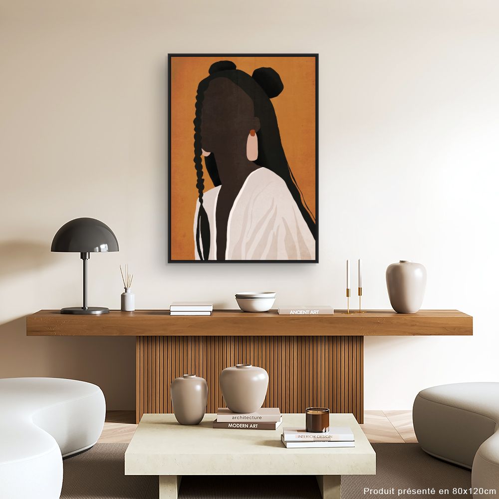 Tableau Silhouette élégante