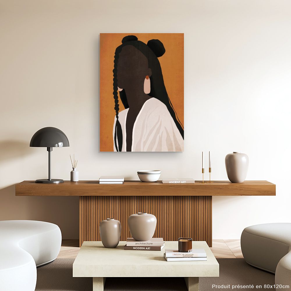 Tableau Silhouette élégante