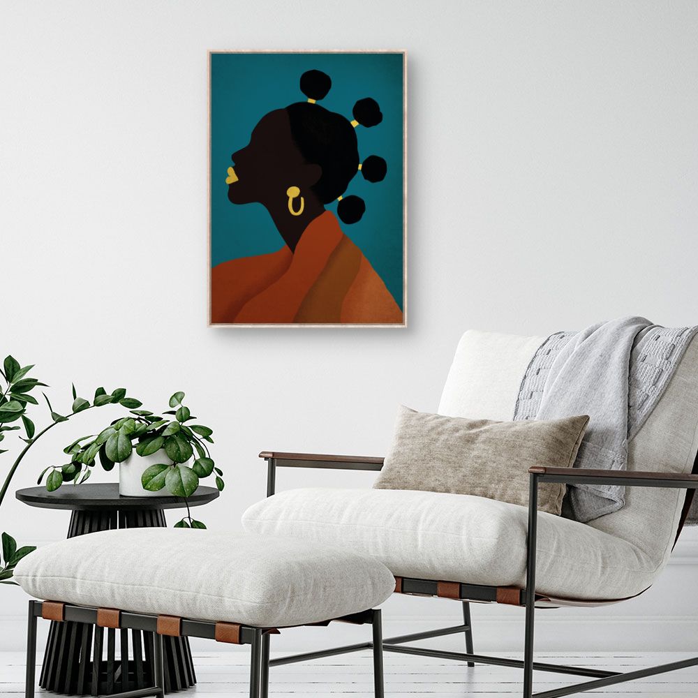 Tableau Silhouette élégante