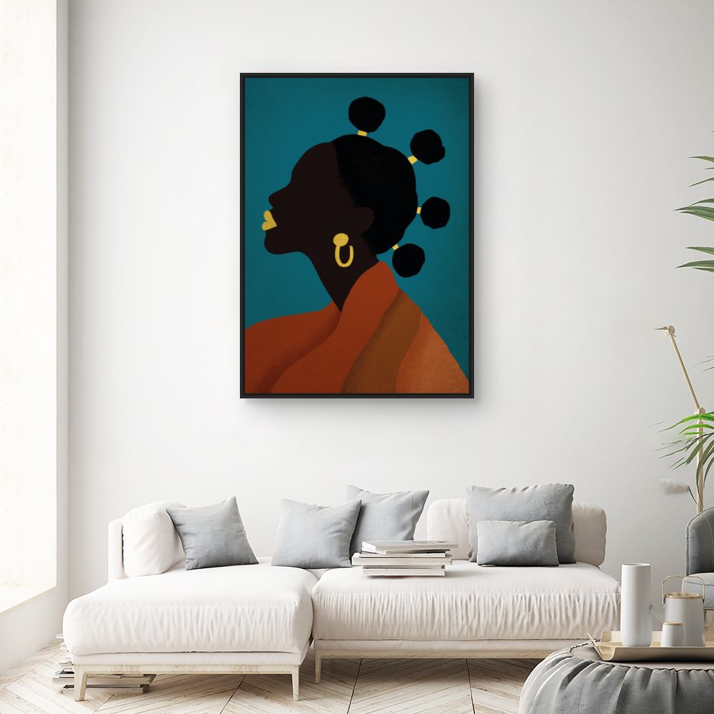 Tableau Silhouette élégante