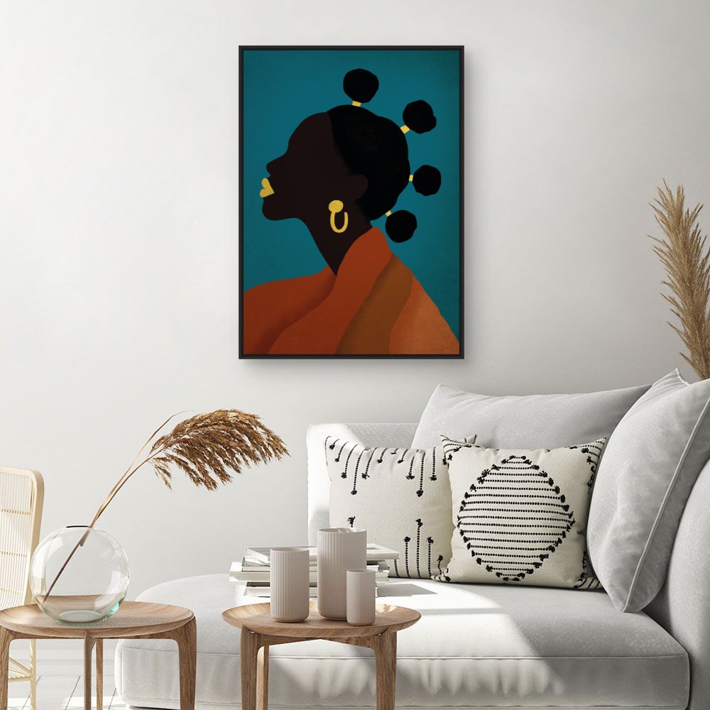 Tableau Silhouette élégante