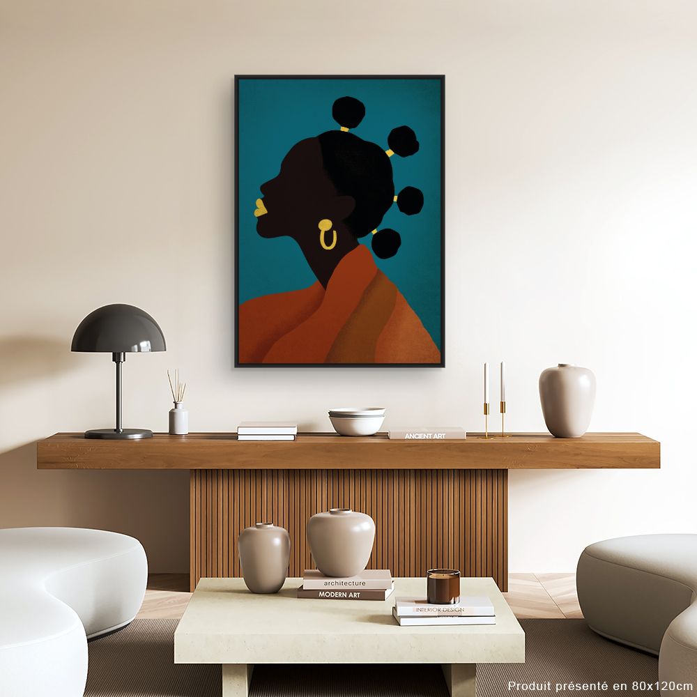 Tableau Silhouette élégante