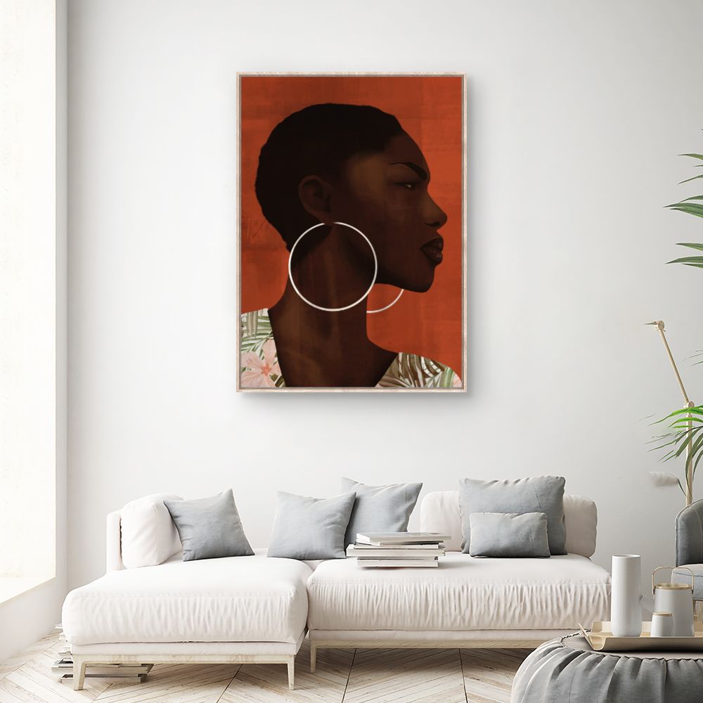 Tableau Silhouette élégante