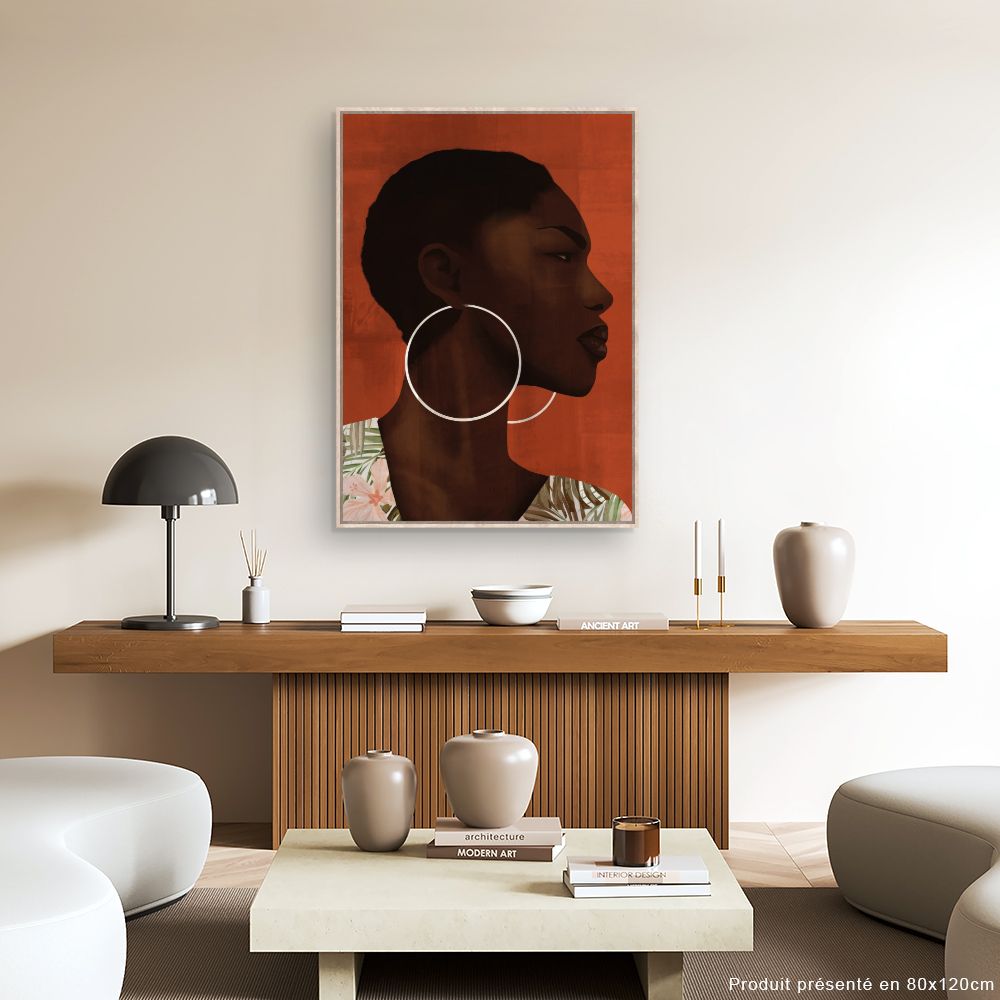 Tableau Silhouette élégante