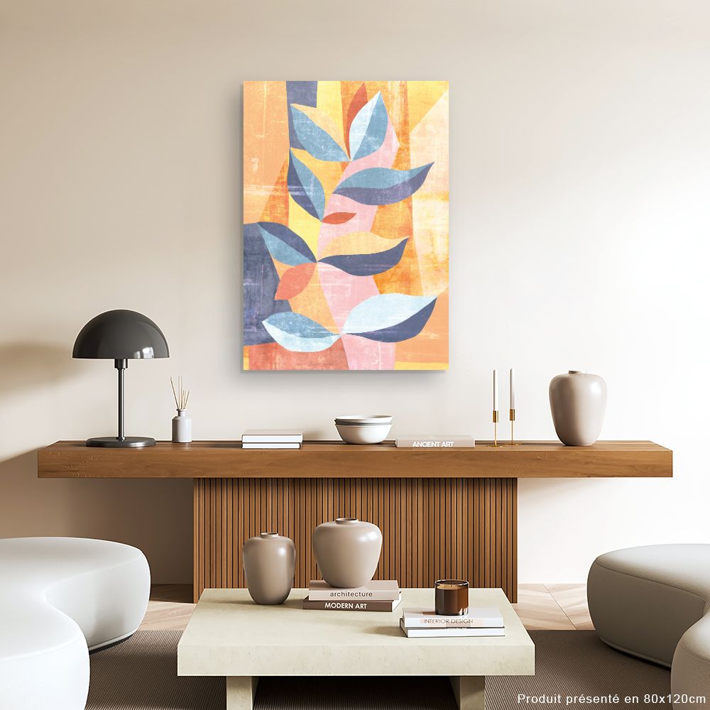 Tableau Feuillage abstrait