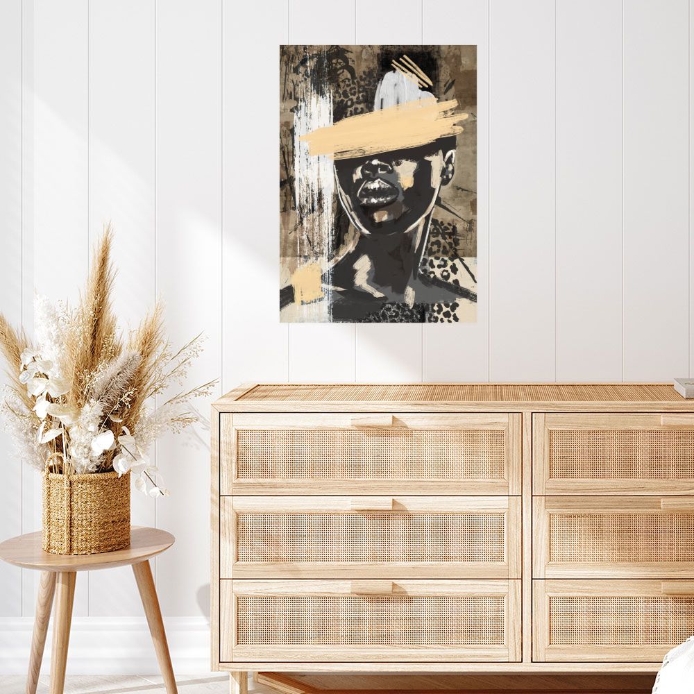 Affiche Portrait moderne