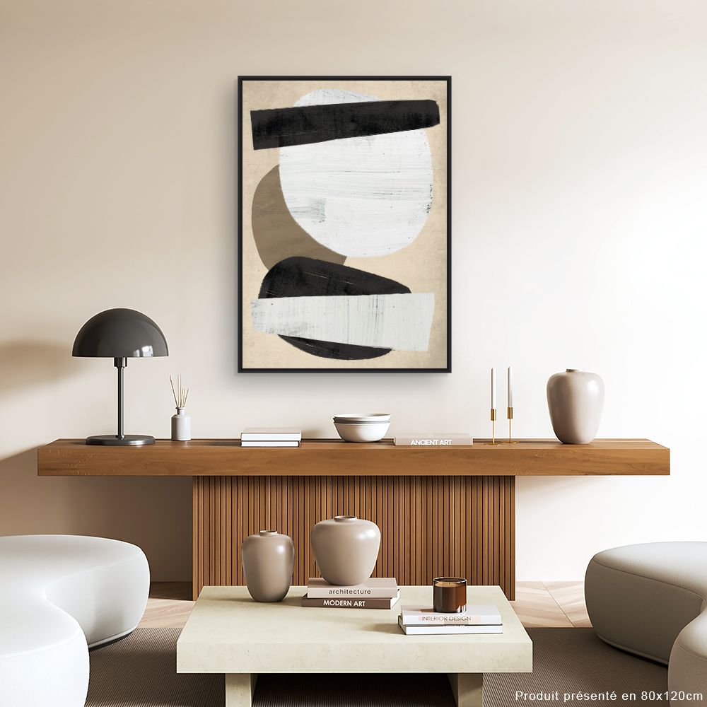 Tableau Formes abstraites élégantes