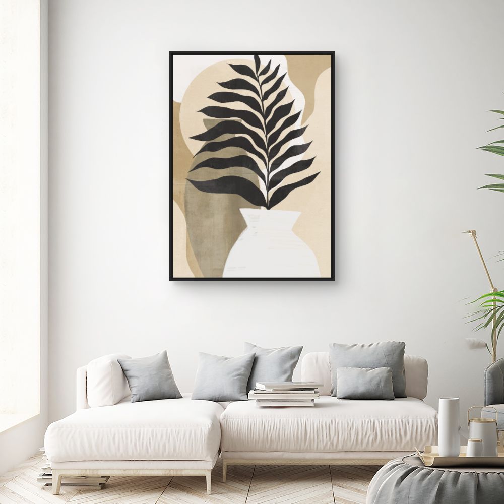 Tableau Feuille élégante