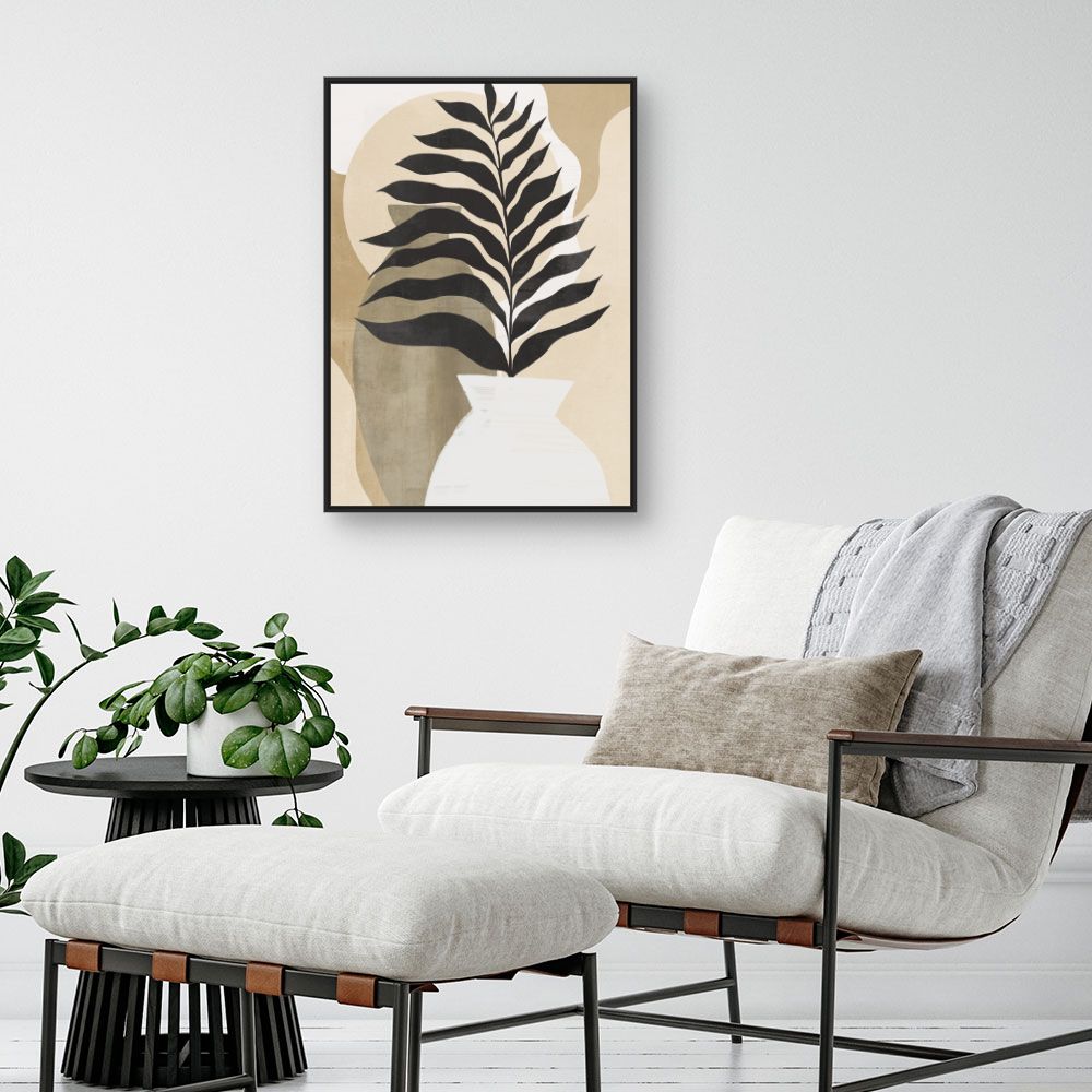 Tableau Feuille élégante