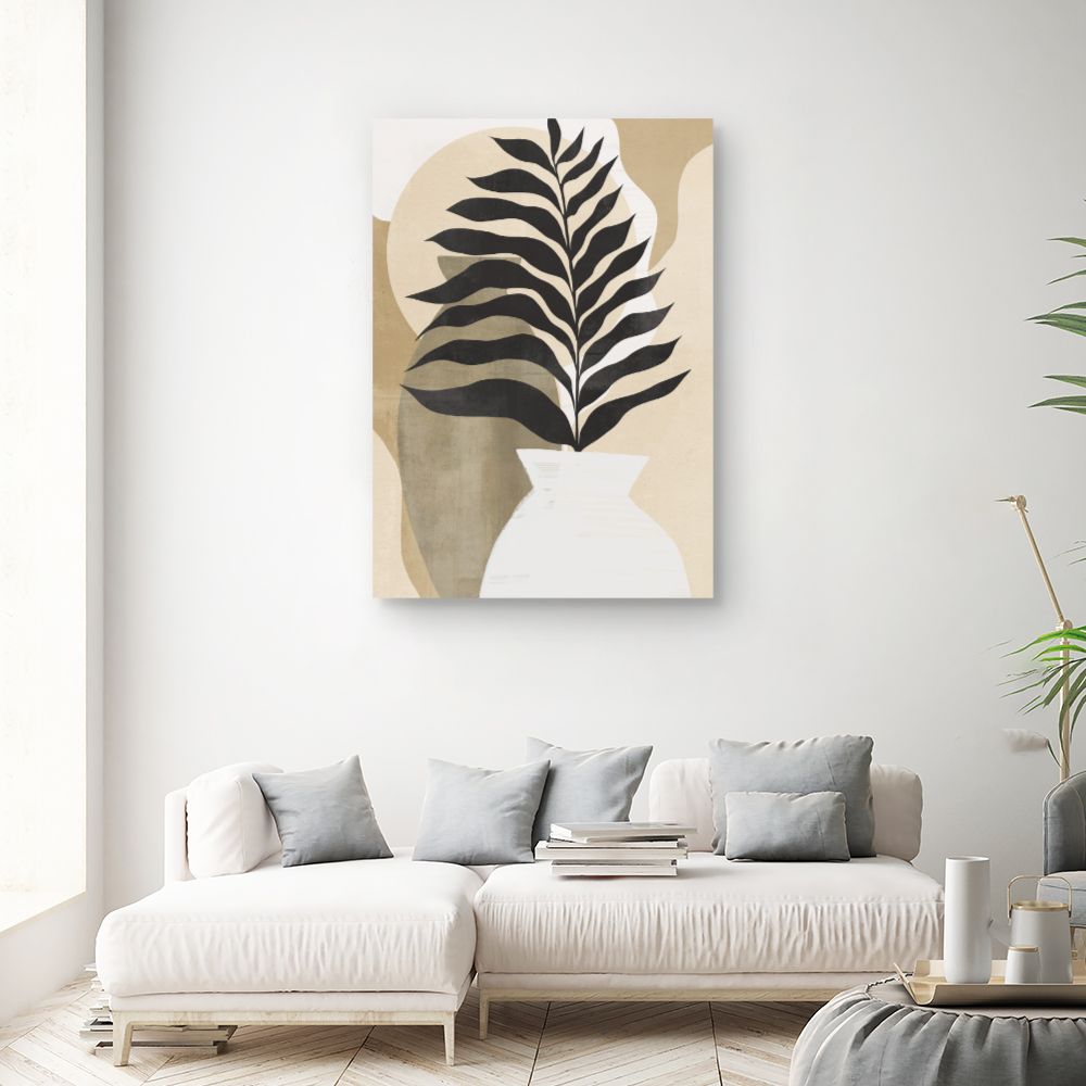 Tableau Feuille élégante