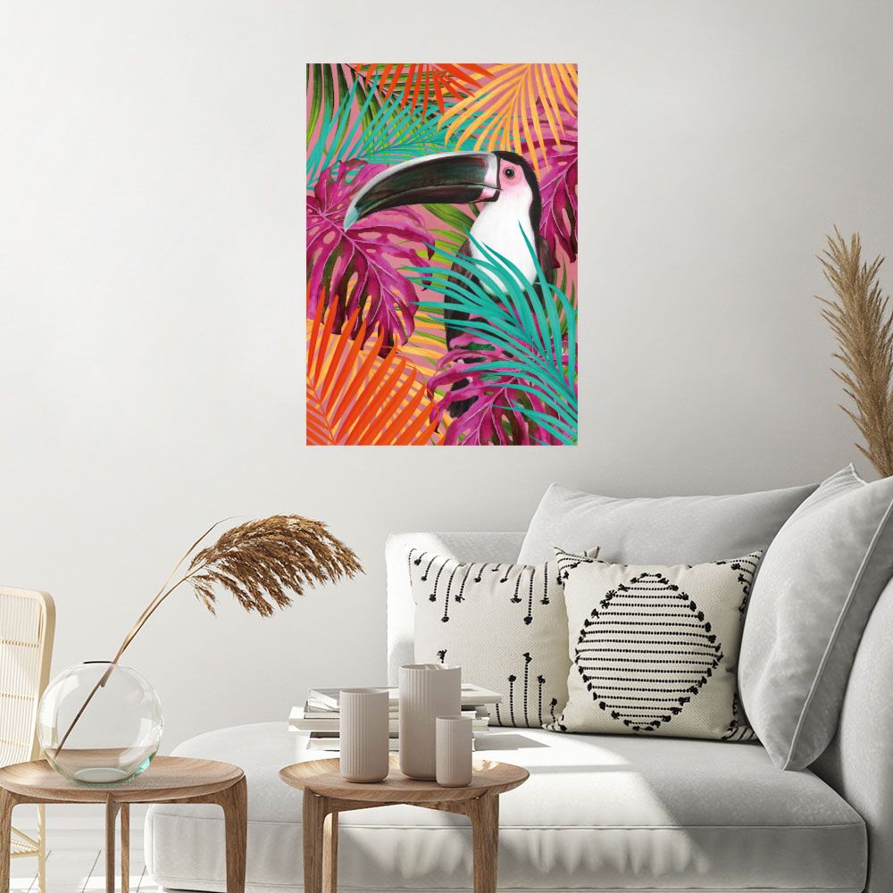 Affiche Toucan vibrant