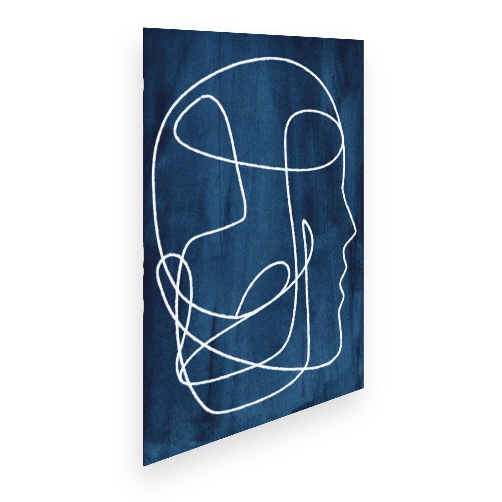 Affiche Lignes abstraites élégantes