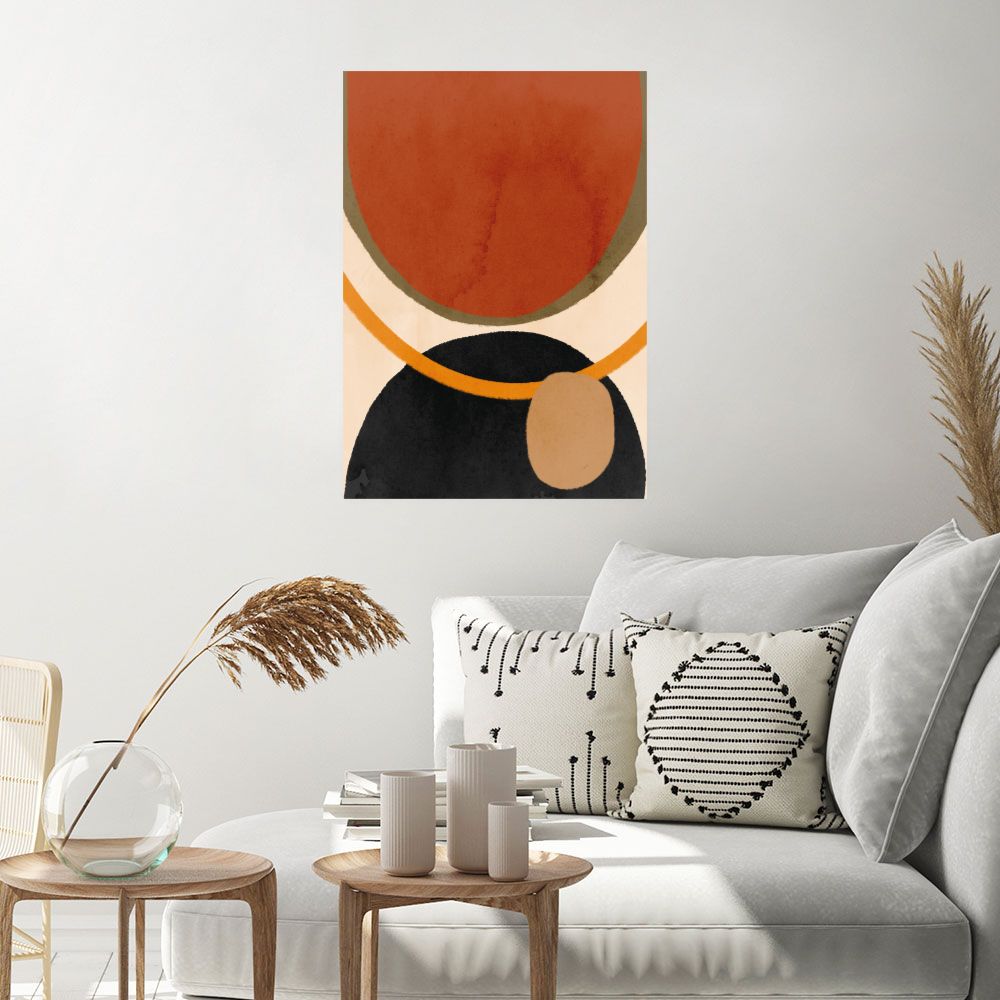 Affiche Formes organiques modernes