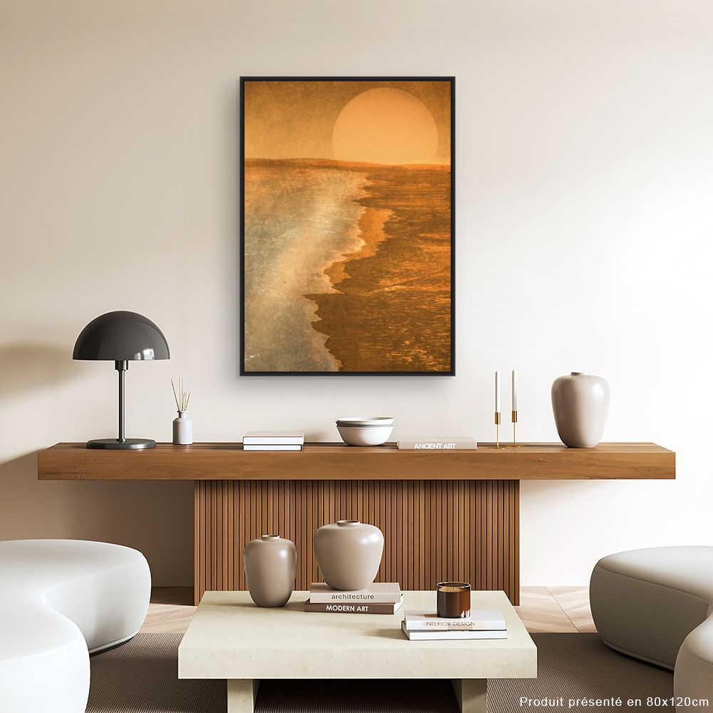 Tableau Paysage solaire captivant