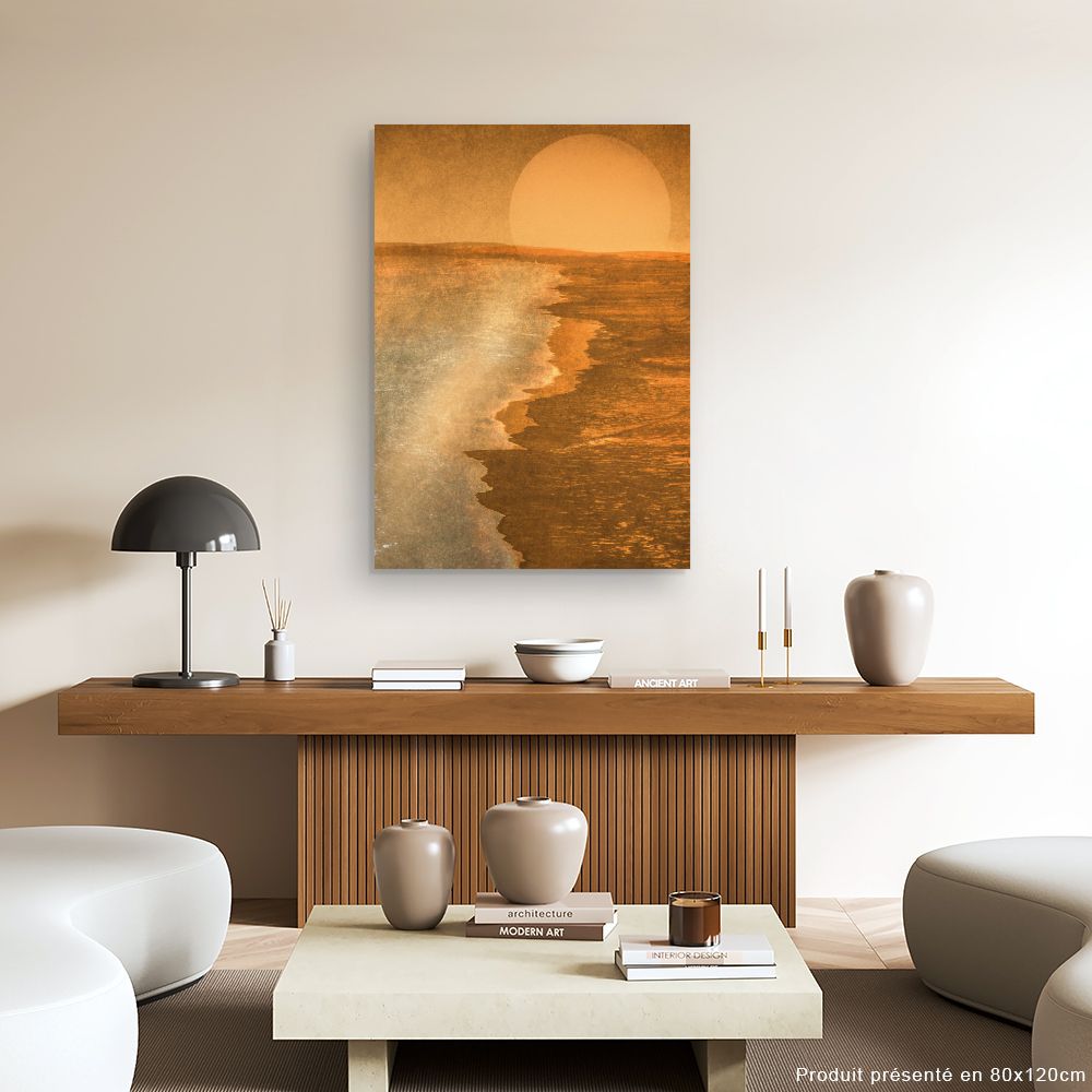 Tableau Paysage solaire captivant