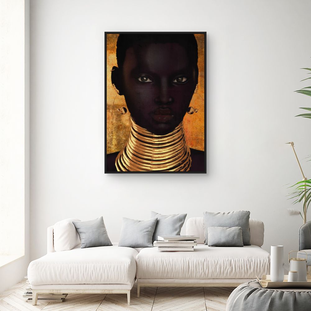 Tableau Élégance dorée