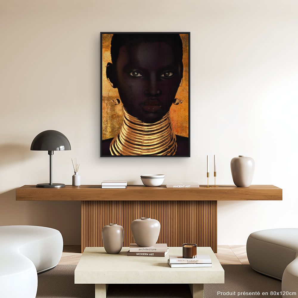 Tableau Élégance dorée