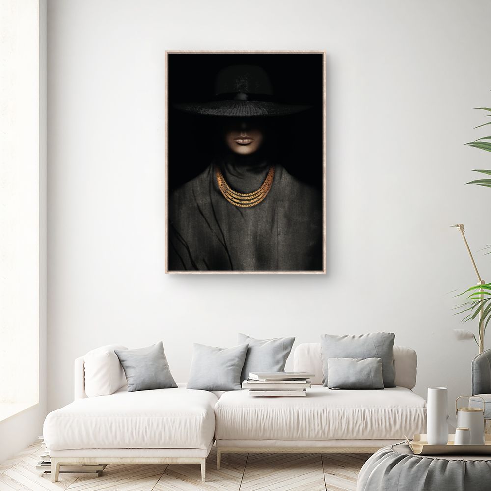 Tableau Élégance mystérieuse