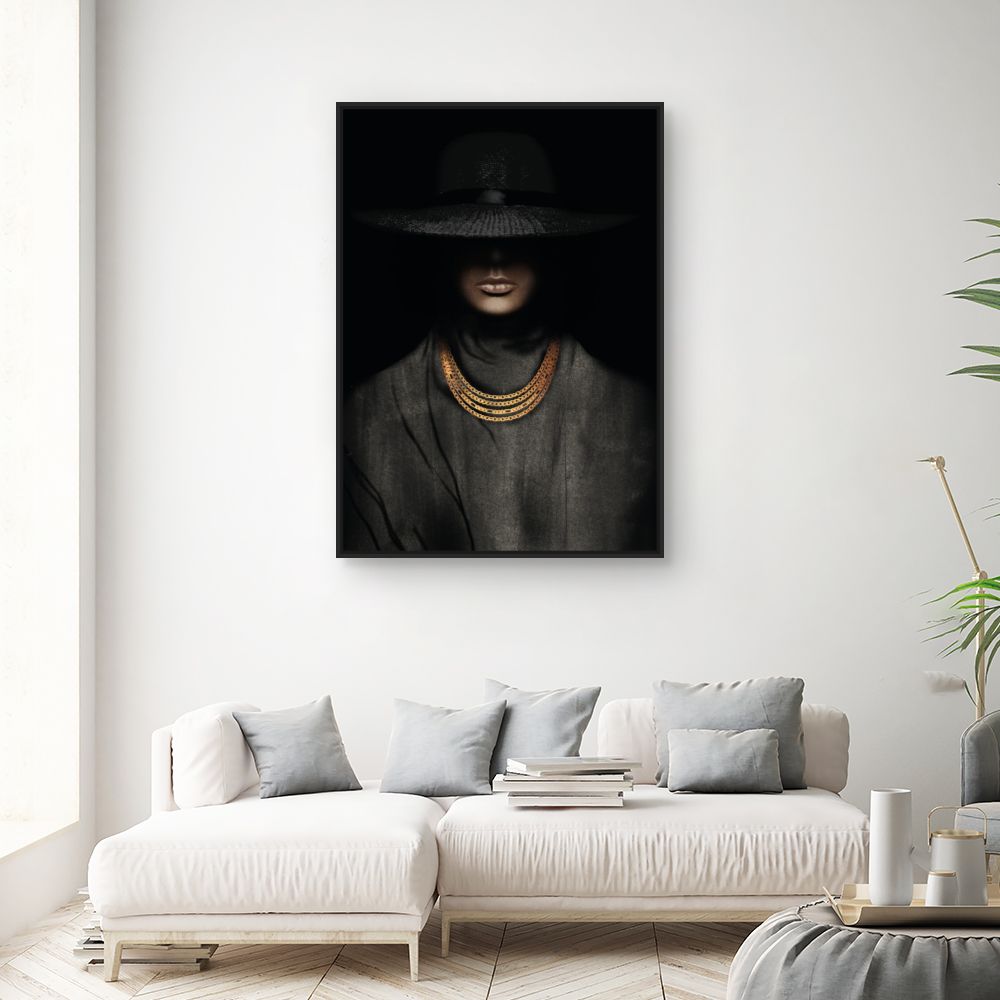 Tableau Élégance mystérieuse