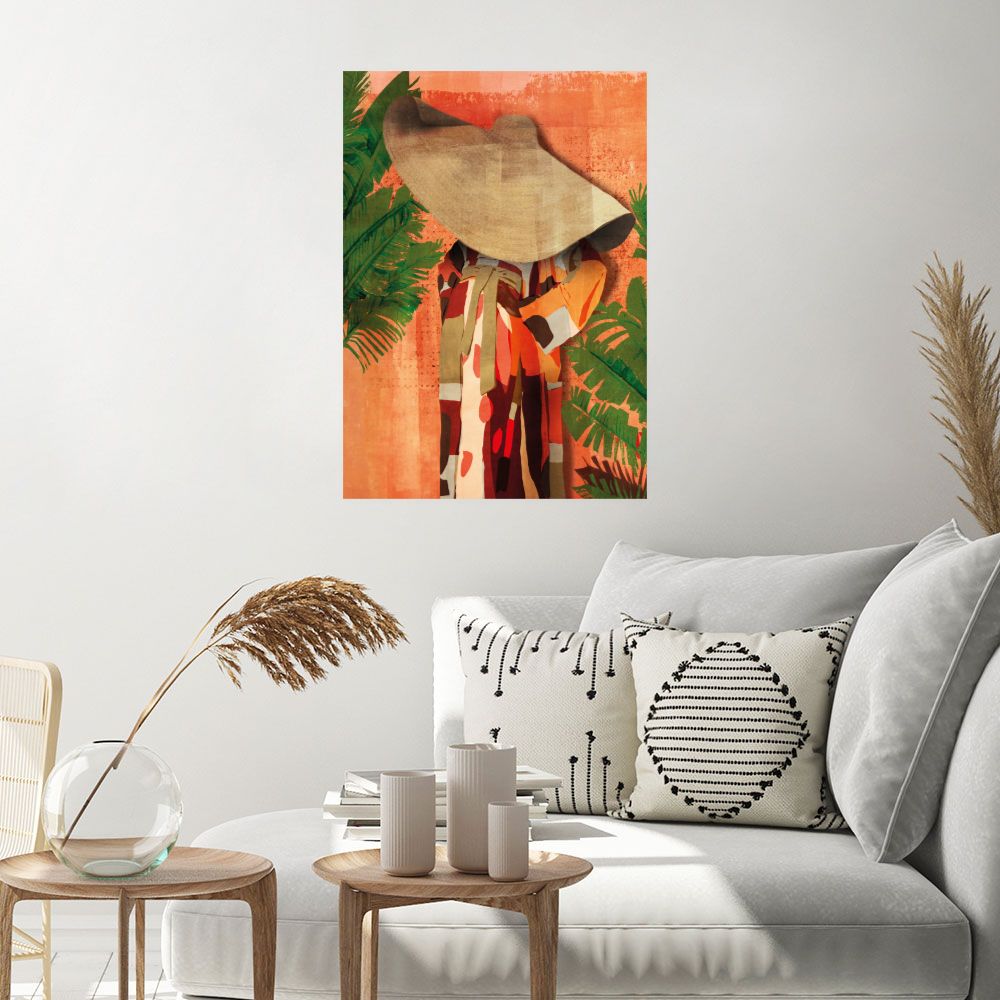 Affiche Élégance tropicale