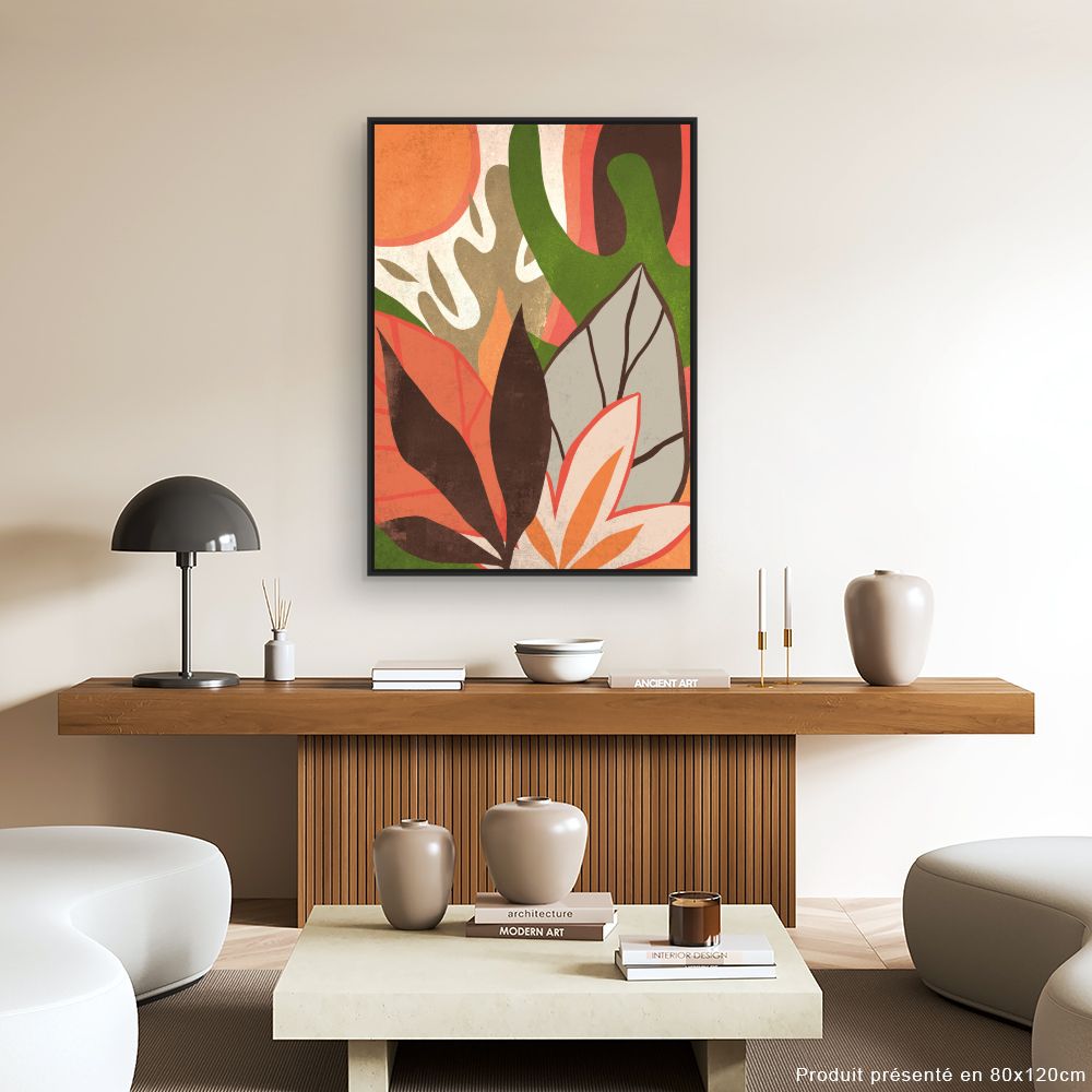 Tableau Feuillage vibrant