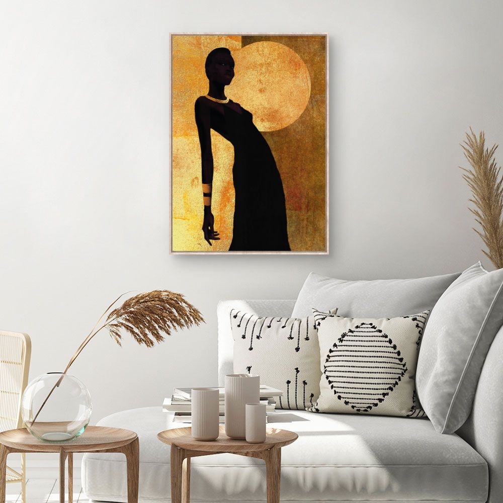 Tableau Silhouette élégante