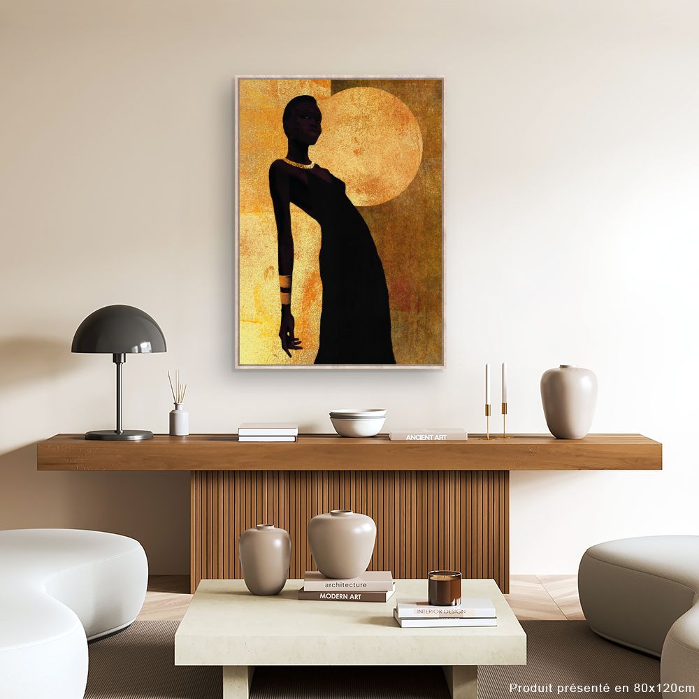 Tableau Silhouette élégante