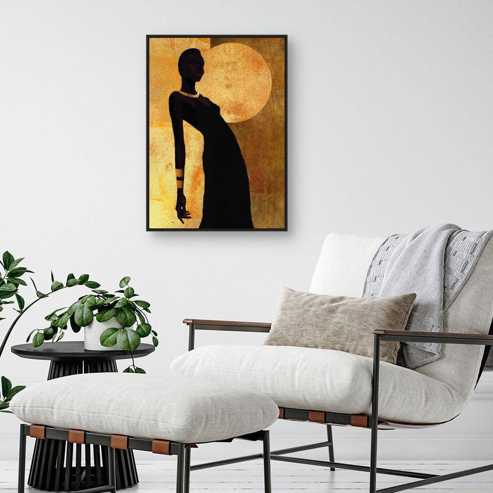 Tableau Silhouette élégante