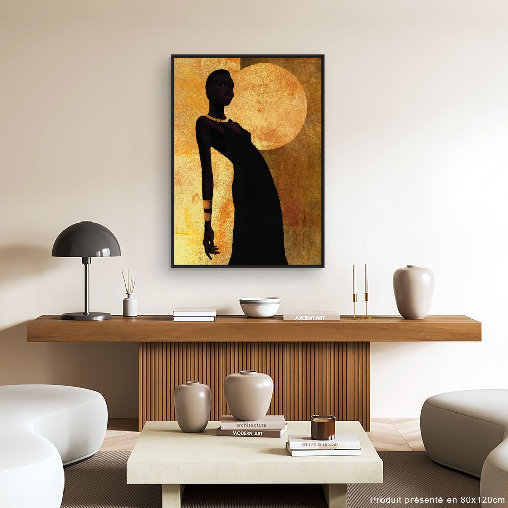 Tableau Silhouette élégante