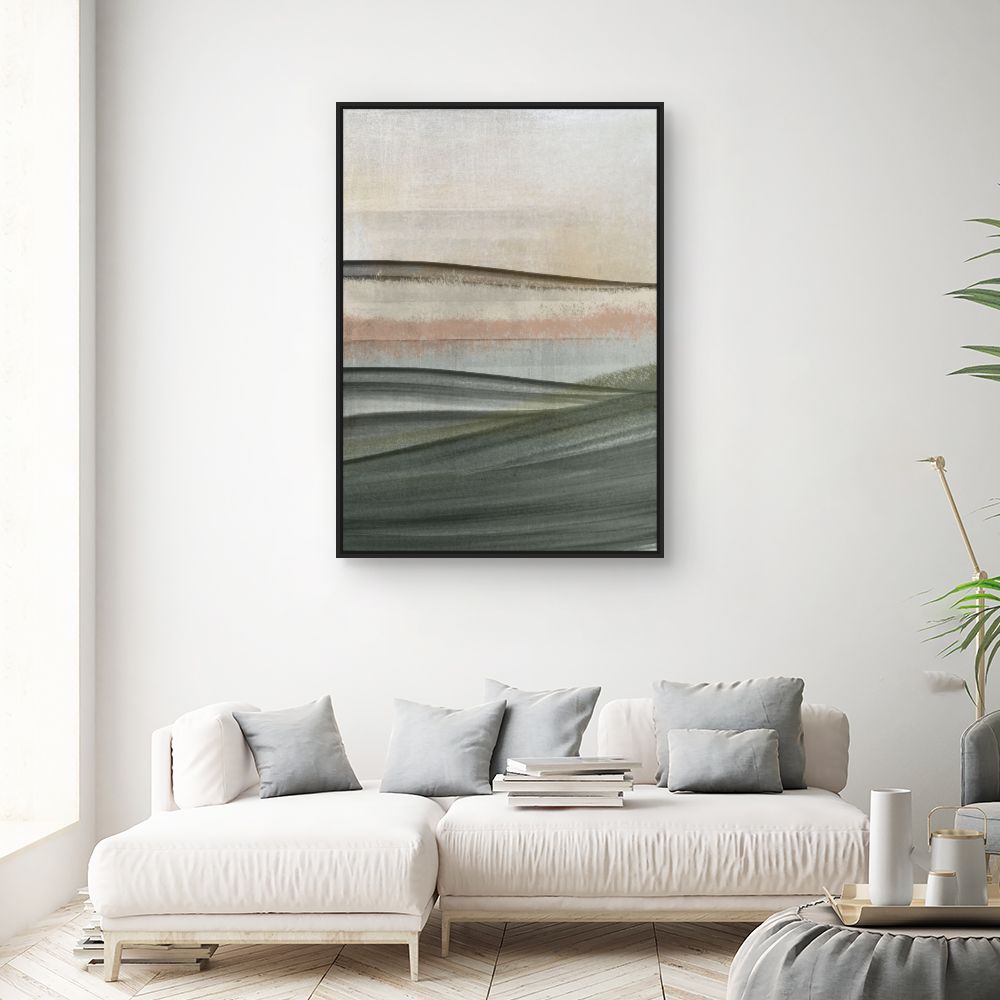 Tableau Paysage abstrait doux