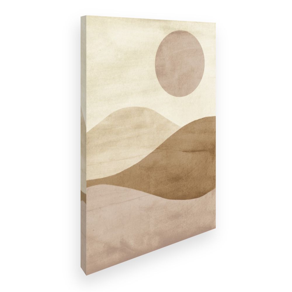 Toile Paysage abstrait