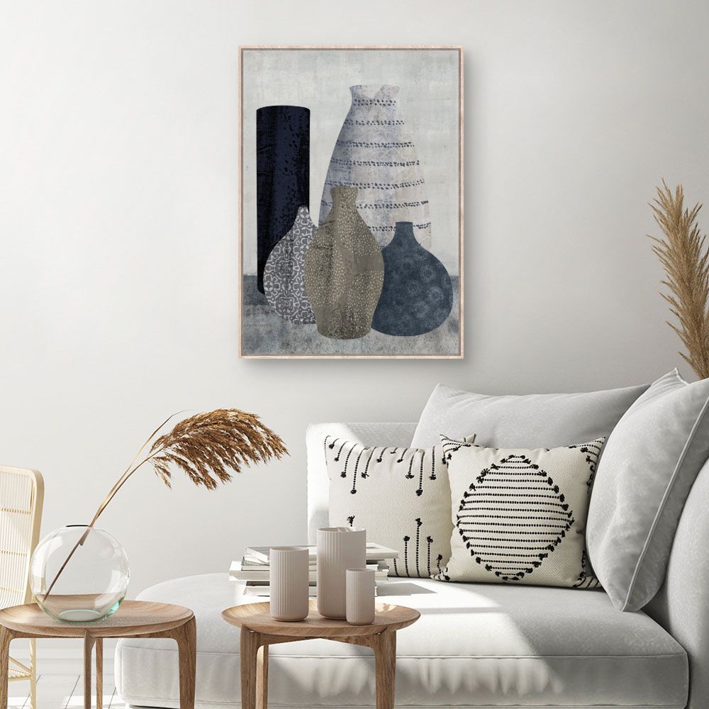 Schilderij Elegante vazen