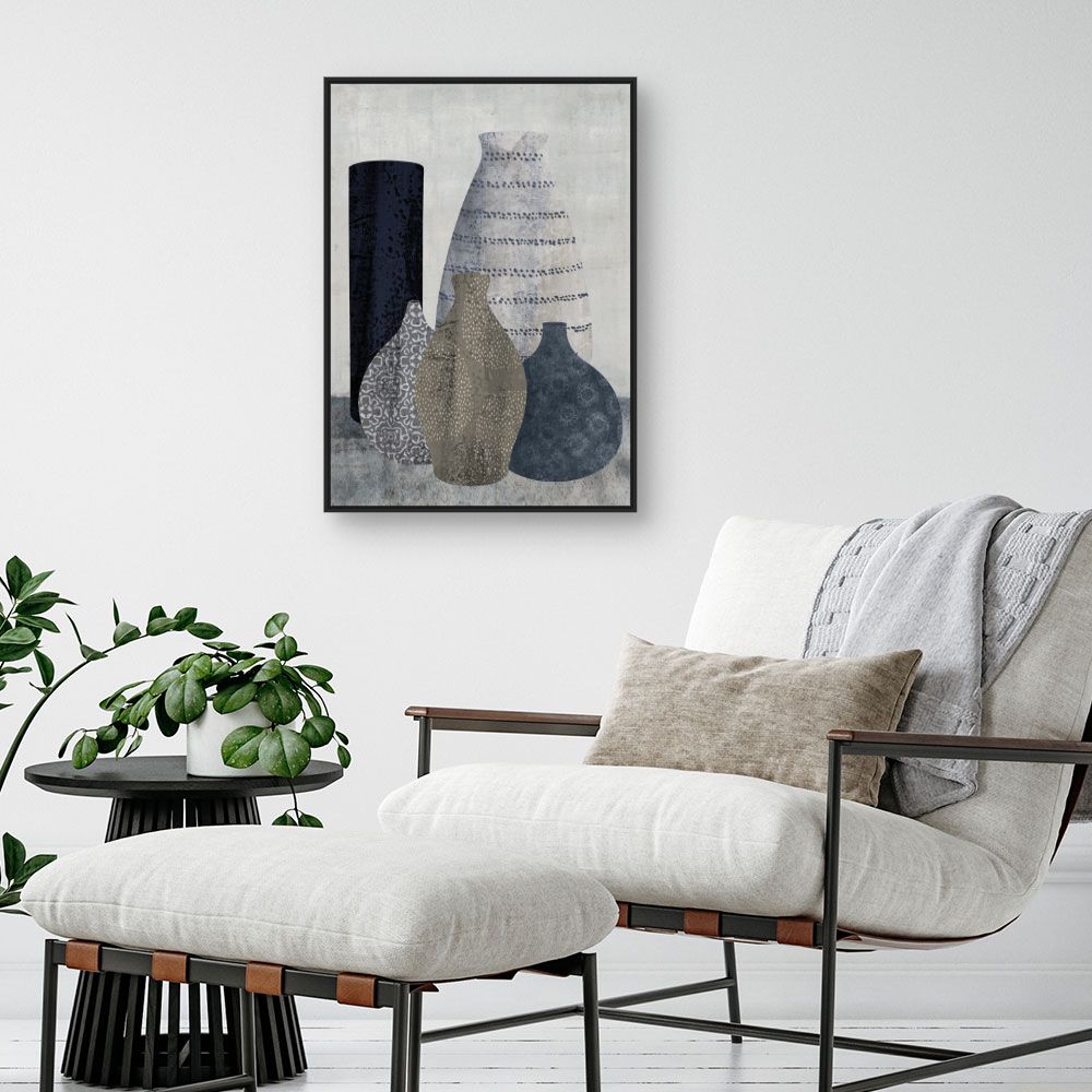 Schilderij Elegante vazen