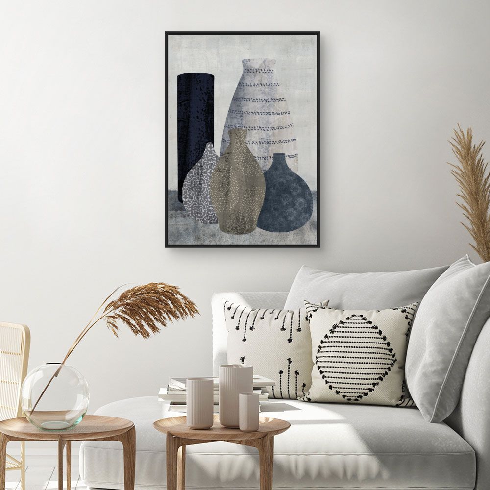 Schilderij Elegante vazen