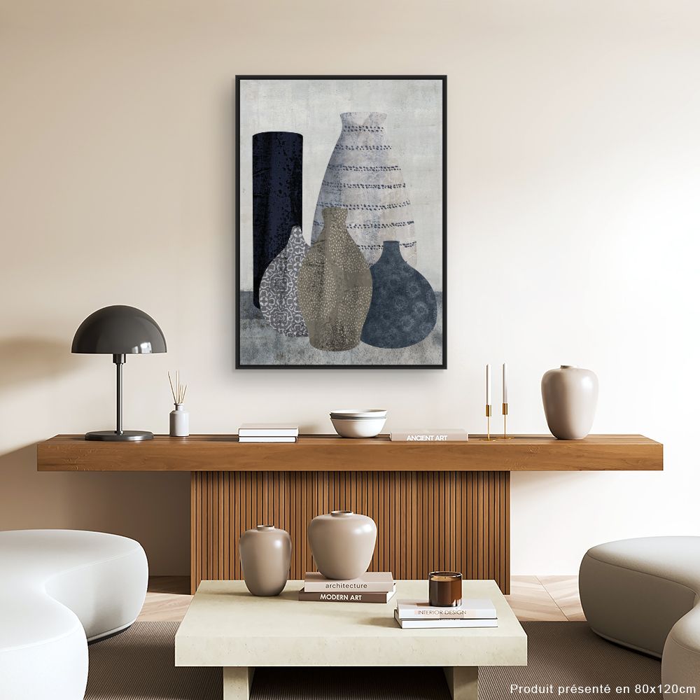 Schilderij Elegante vazen
