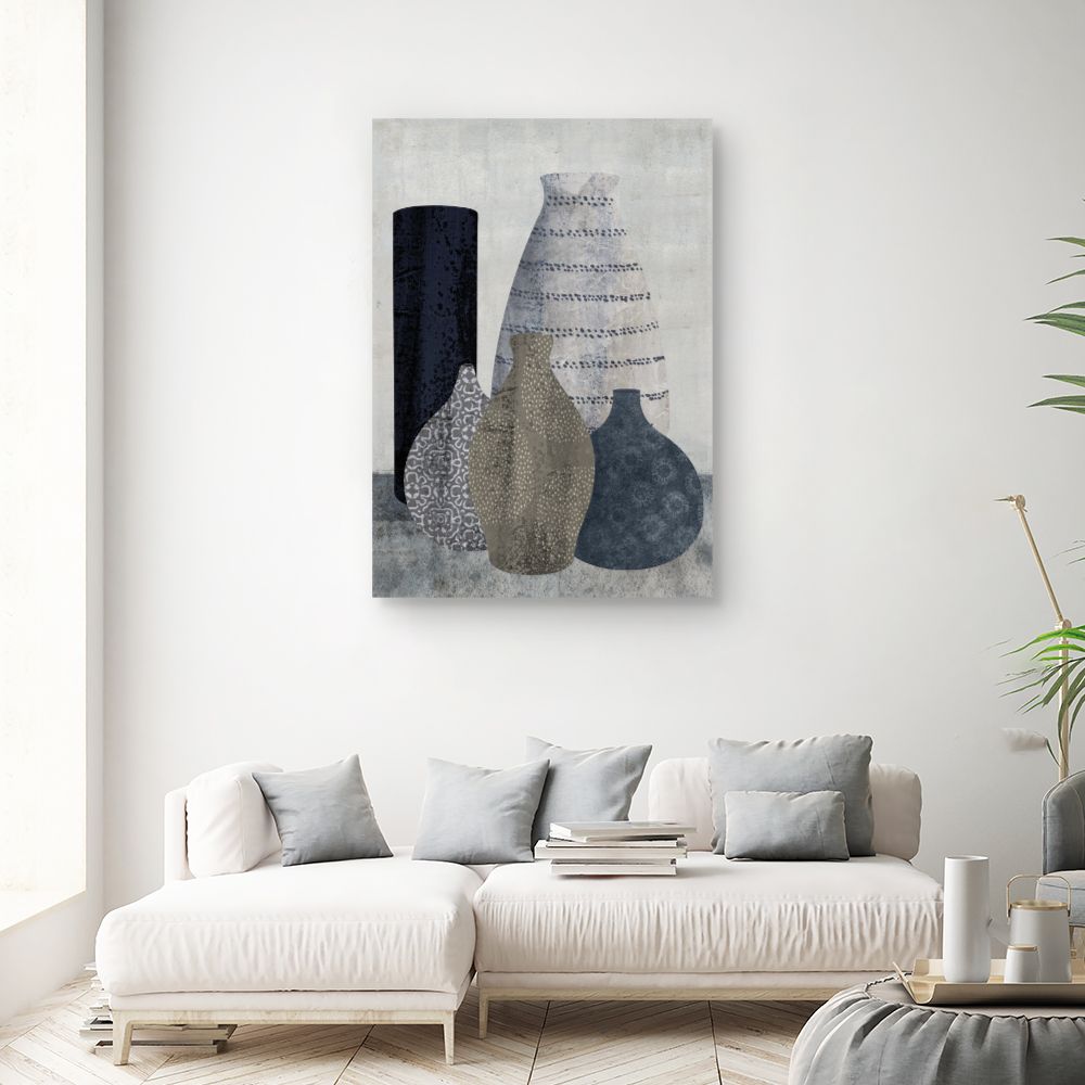 Schilderij Elegante vazen