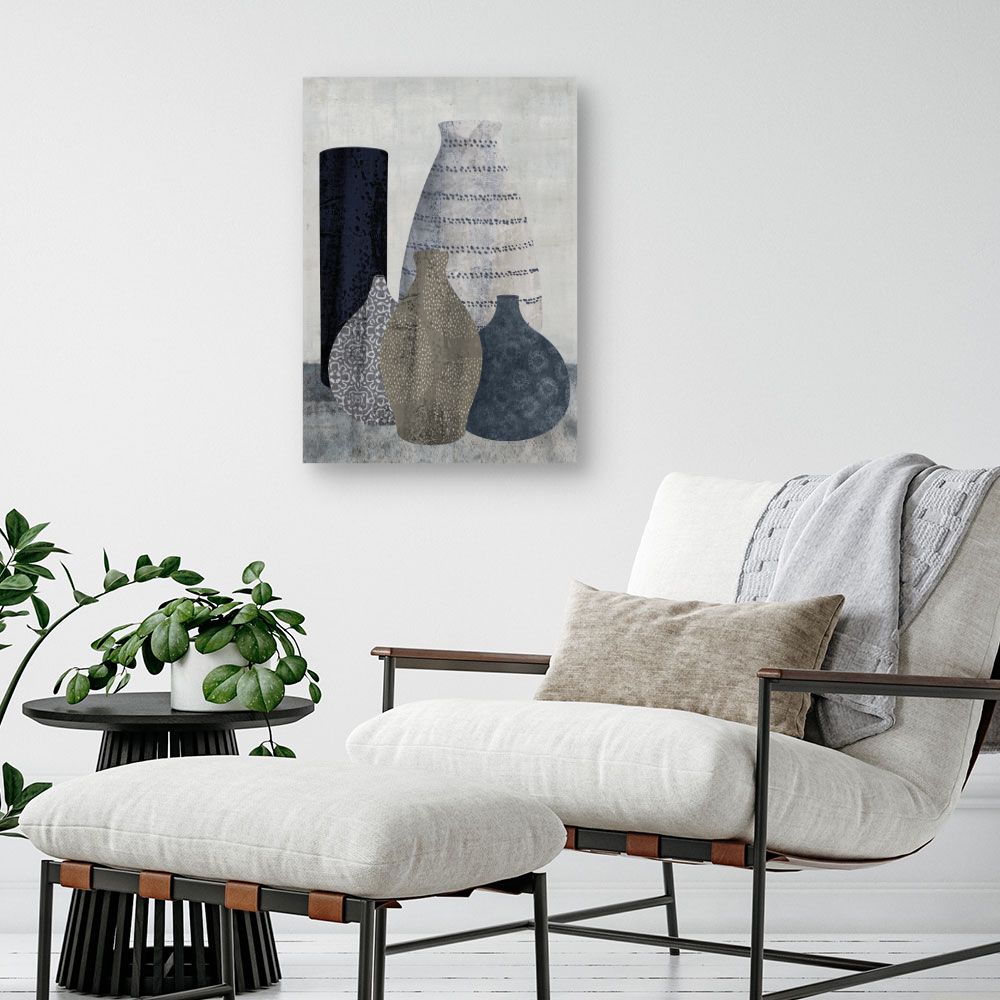 Schilderij Elegante vazen