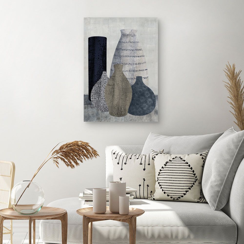Schilderij Elegante vazen