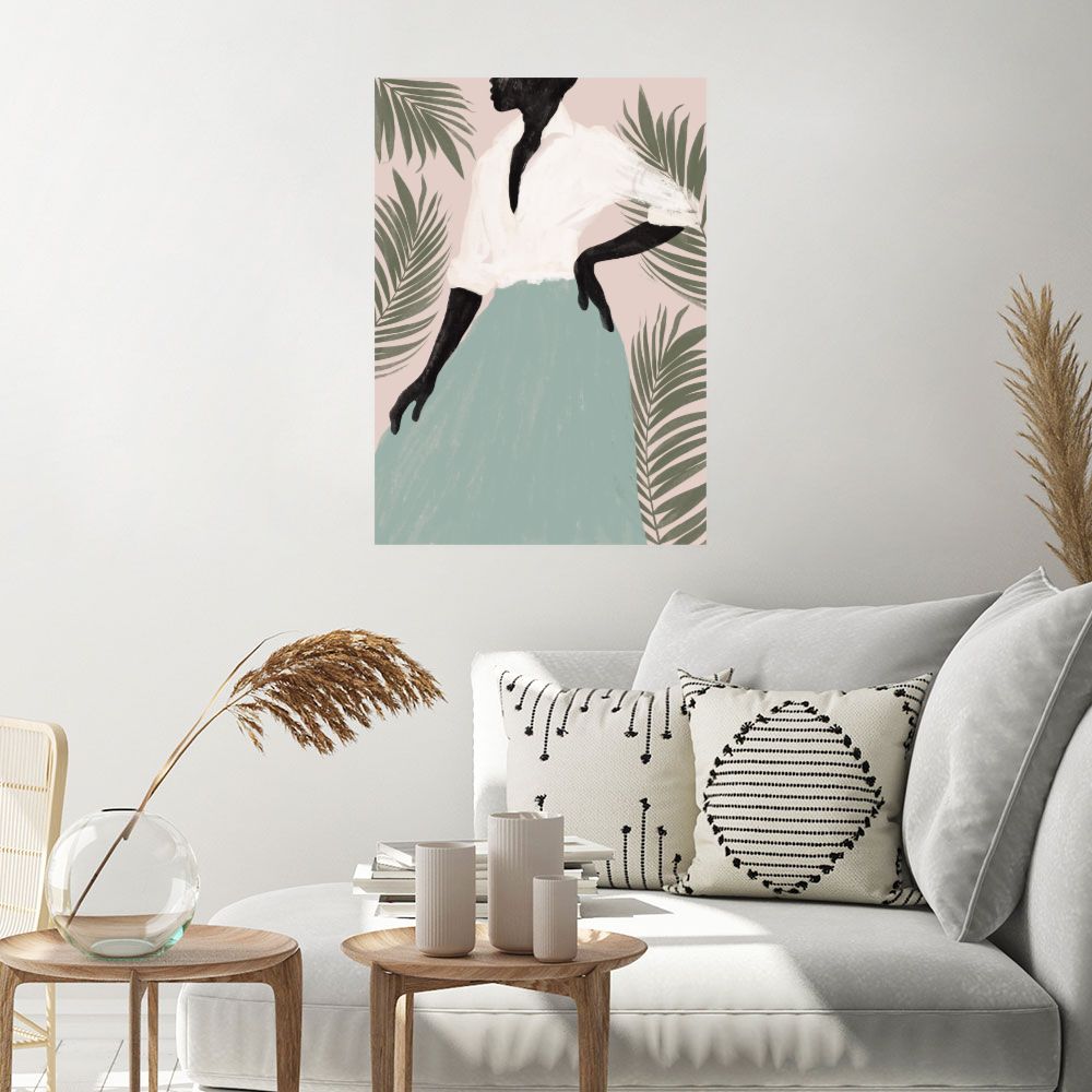 Affiche Élégance tropicale