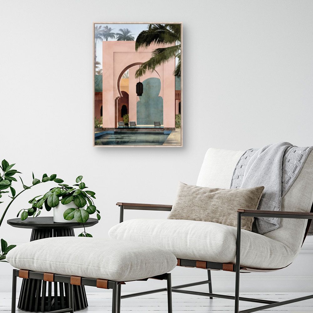 Tableau Oasis paisible