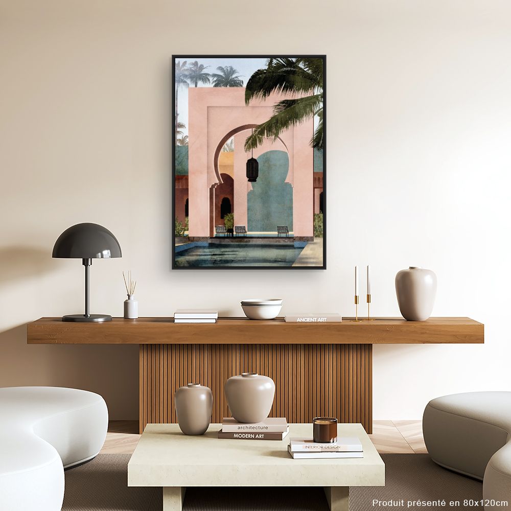 Tableau Oasis paisible