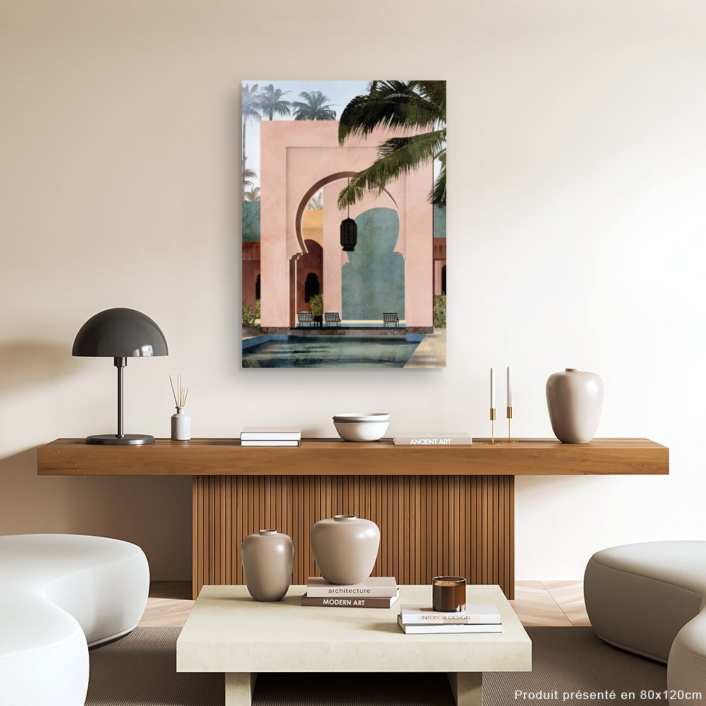 Tableau Oasis paisible