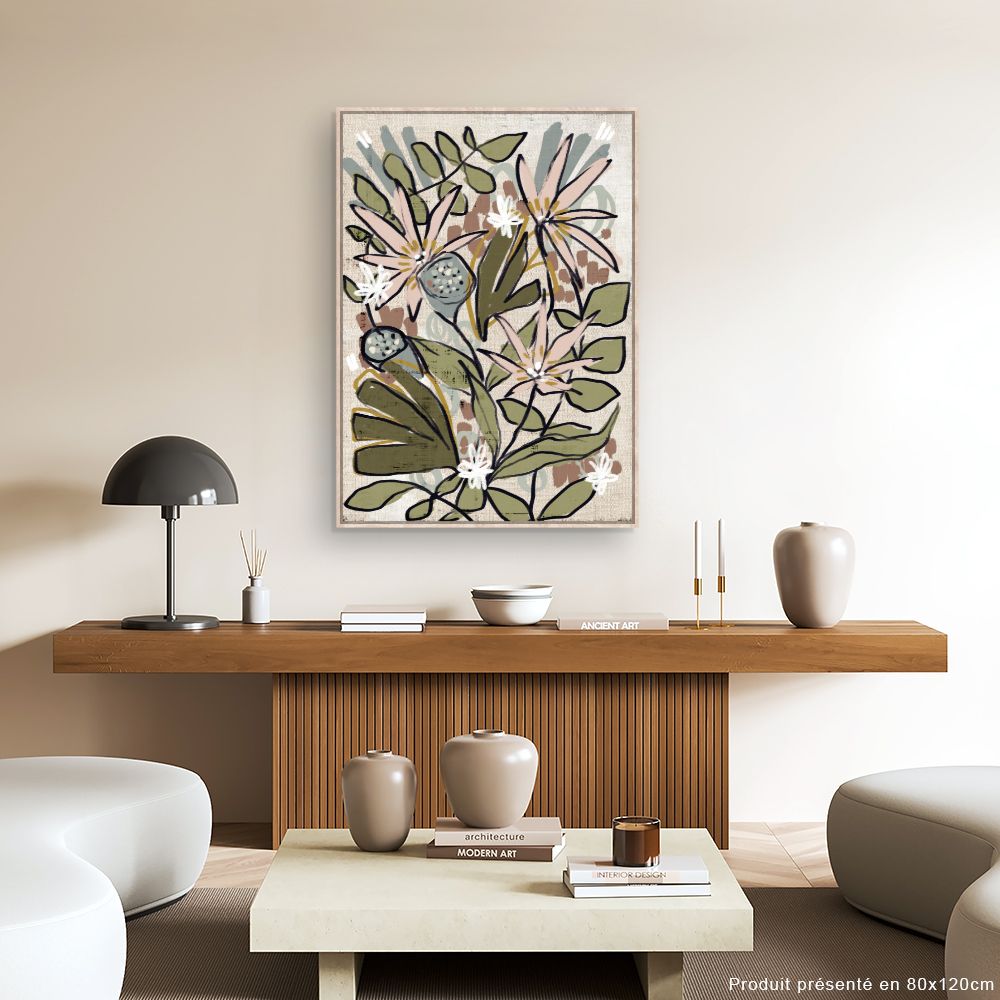 Tableau Fleurs artistiques