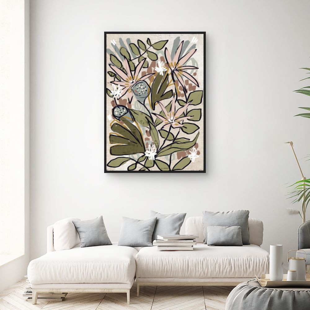 Tableau Fleurs artistiques