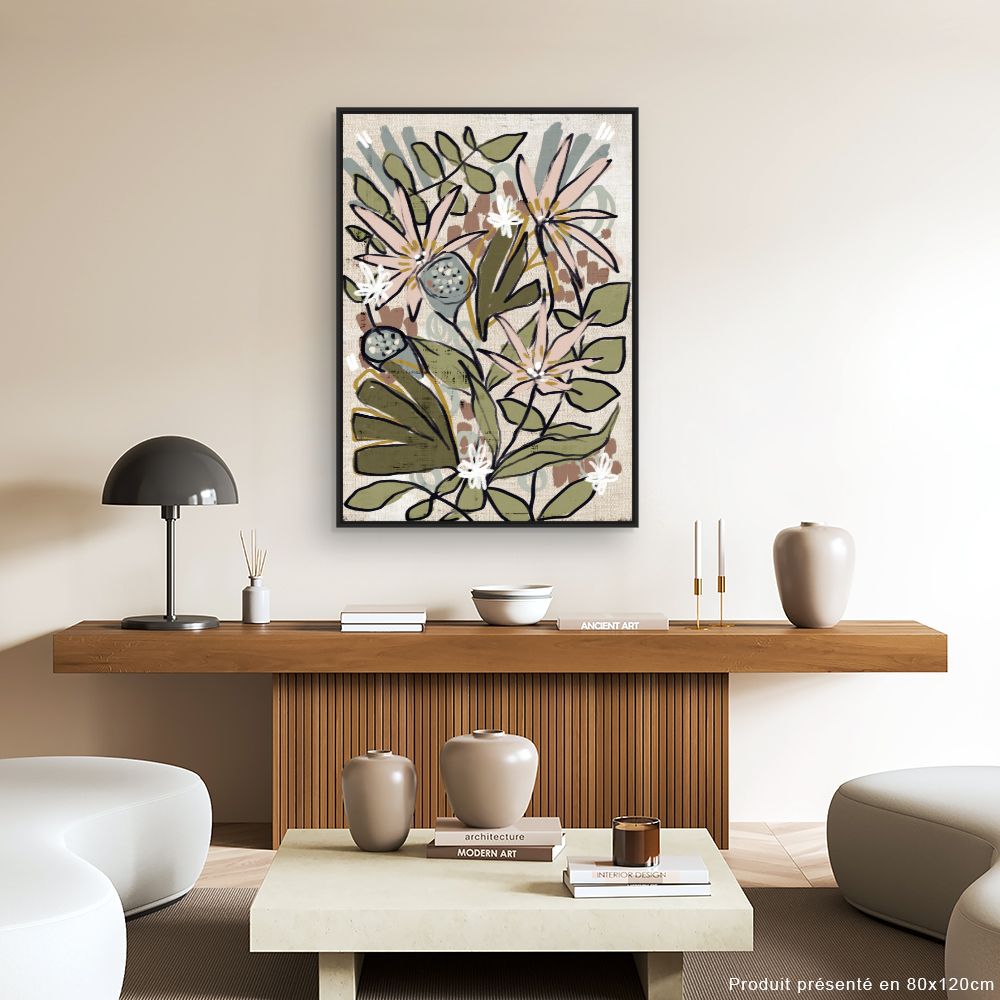 Tableau Fleurs artistiques