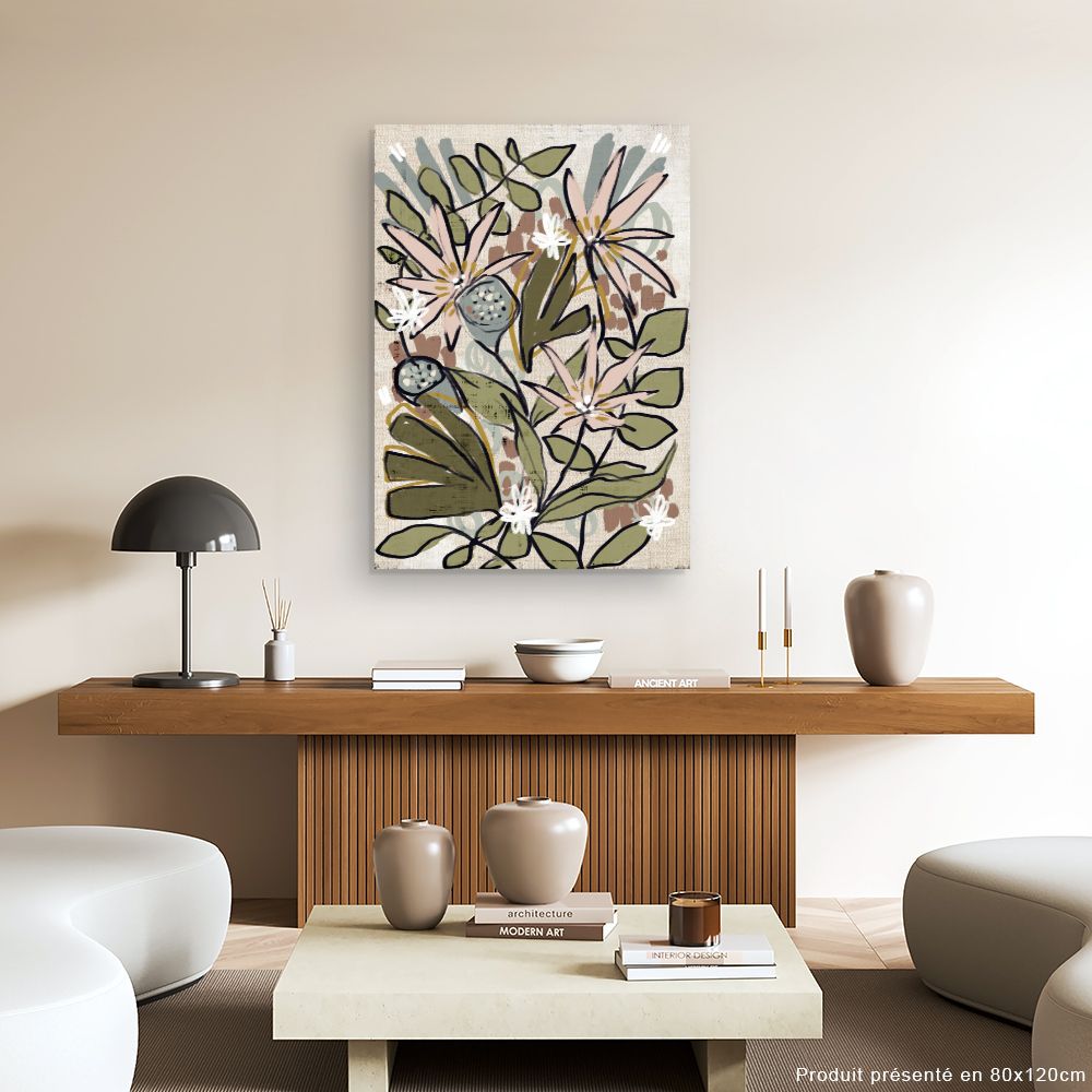 Tableau Fleurs artistiques